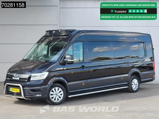 MAN TGE 3.180 Koelwagen Bi-Temp Vriezer Automaat Carrier Pulsor 400mt 230V stekker Trekhaak ACC LED Navi Airco Camera Parkeersensoren Koel Koeler Vries Vriezer Kühlwagen Frigo 14m3 Airco Trekhaak