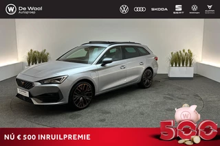 CUPRA Leon Sportstourer 1.4 245pk DSG e-Hybrid VZ Performance | SoH 92% | Panoramadak, Achterklep Elektrisch, Achteruitrijcamera |