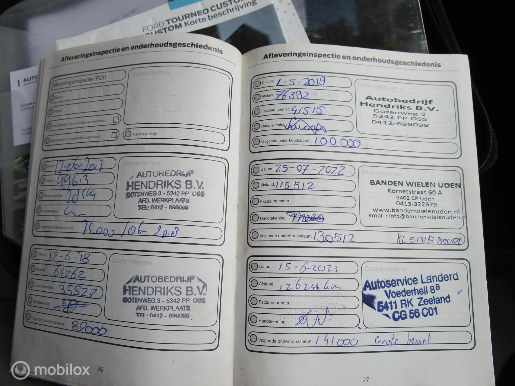 Hoofdafbeelding Ford Transit Custom