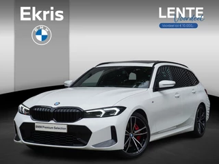 BMW 3 Serie Touring 330i M Sportpakket Pro | Travel Pack | Glazen panoramadak | 19 inch LM Dubbelspaak | Extra getint glas | M Sportremsysteem Rot | Lentevoordeel