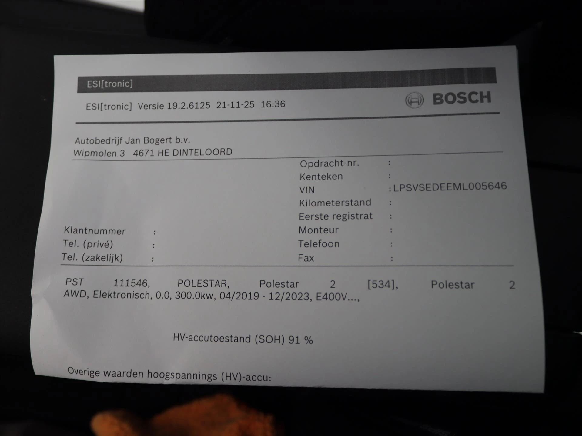 Hoofdafbeelding Polestar 2