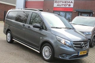 Mercedes Vito 114 CDI 136PK 2016 DUBCAB MARGE 73208km 1e EIGENAAR NAVI CAMERA ENZ HANDGESCHAKELD TOPSTAAT