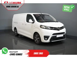 Toyota ProAce Worker 2.0 D-4D 180 pk Aut. L3 2x Schuifdeur/ Adapt. Cruise/ Alarm III/ Standkachel/ Stoelverw./ Keyless/ Climate/ CarPlay/ Camera