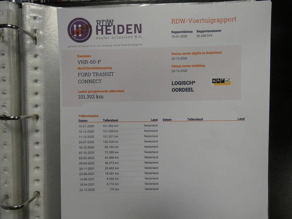 Hoofdafbeelding Ford Transit Connect