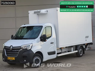 Renault Master 165PK Laadklep Koelwagen Thermo King C-250 Airco Cruise LED Koeler Koel Kühlwagen Kühlkoffer 17m3 Airco Cruise control