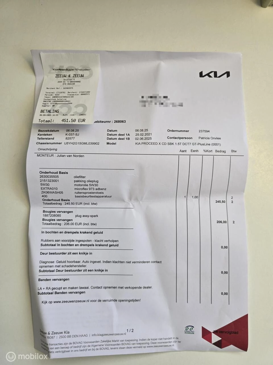 Hoofdafbeelding Kia ProCeed