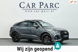 Audi Q3 Sportback 40 TFSI quattro S Edition 190+PK 3x S-LINE/SFEER/VIRTUAL/PANO/HALF LEDER+S.VERWARMING/20"LMV/ACC/12 MND GARANTIE
