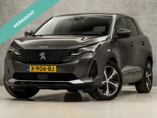 Peugeot 3008 1.2 PureTech Allure Sport Automaat (APPLE CARPLAY, GROOT NAVI, LEDER, 360 CAMERA, STOELVERWARMING, SPORTSTOELEN, GETINT GLAS, KEYLESS, NIEUWSTAAT)