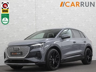 Audi Q4 e-tron 45 265pk Quattro RS-Leder | Uniek Interieur! | Sportstoelen | ACC | Sonos-Sound | Head-Up | 95% SOH | Sportstoelen | Keyless-Entry | Memory | Groot Navi | Virtual-Cockpit | Getint Glas | 3-Zone Clima | Zwarte Hemel | LED | Carplay | Standkachel | Achteruitrij-Camera | Stoelverwarming |