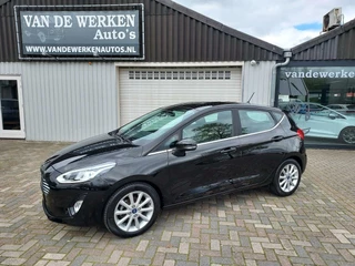 Hoofdafbeelding Ford Fiesta Ford Fiesta 1.0 EcoBoost Titanium 5drs Clima|Cruise|Camera|Android|Applecarplay|Parkeerassistent/Nap!!