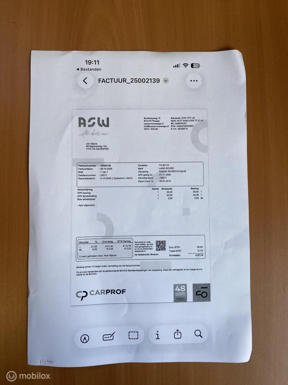 Hoofdafbeelding Land Rover Range Rover Evoque