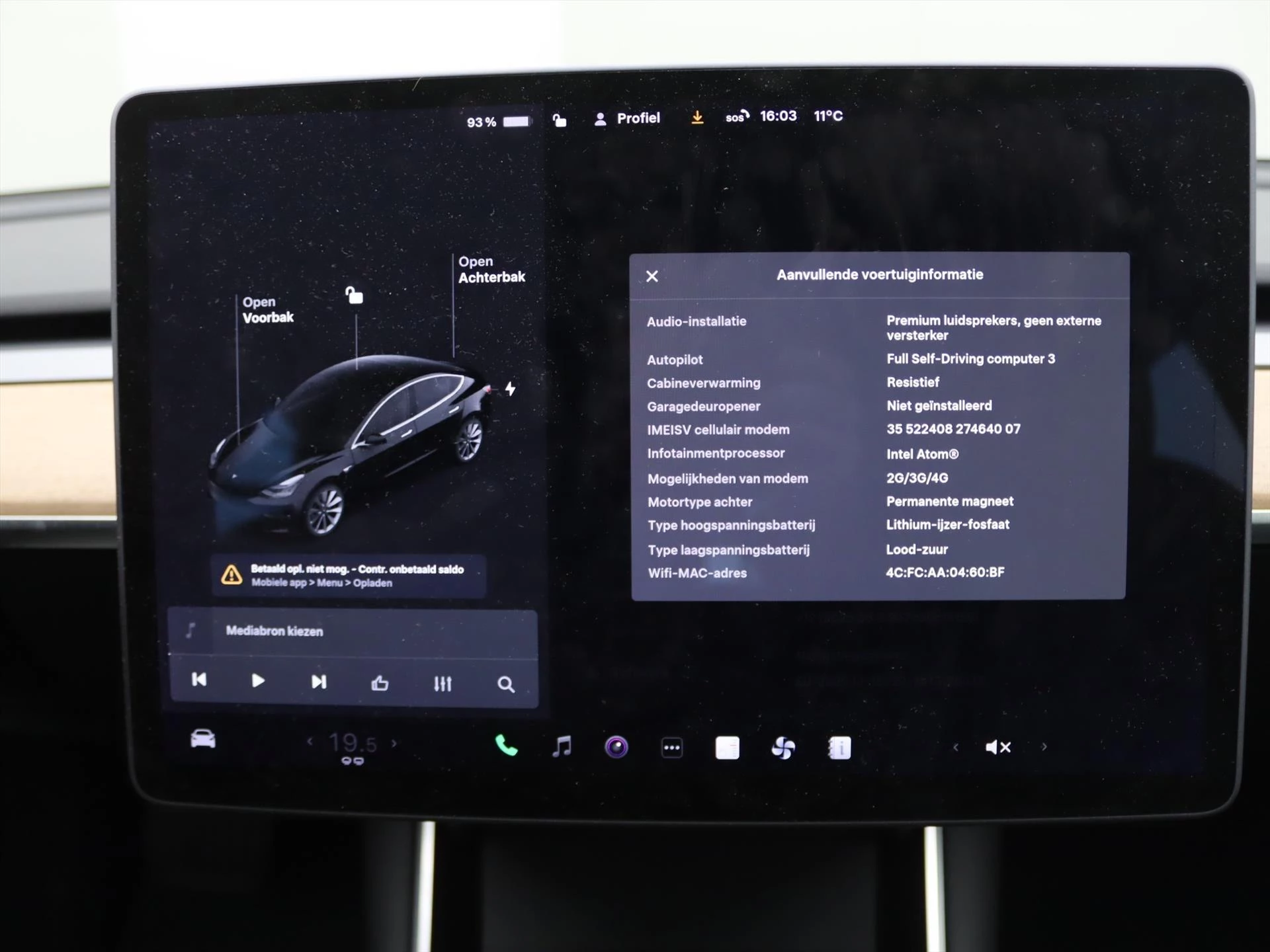 Hoofdafbeelding Tesla Model 3