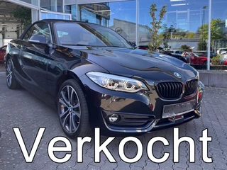 BMW 2 Serie Cabrio 220iA SPORTLINE ** ADAPT. LED, BEIGE LEDER, NAVI PROF, CAMERA, 18-inch LMV ** UNFALLFREI - Slechts 45.900km. ** ** INFORMEER OOK NAAR ONZE AANTREKKELIJKE FINANCIAL-LEASE TARIEVEN **