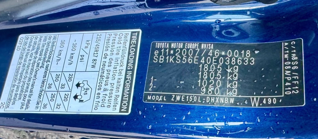 Hoofdafbeelding Toyota Auris