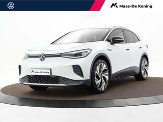 Hoofdafbeelding Volkswagen ID.4 Volkswagen ID.4 204pk Max 77 kWh · Warmtepomp · Panoramadak · 360 Camera · Elek. Trekhaak · Elek. Achterklep · 21'' Inch ·