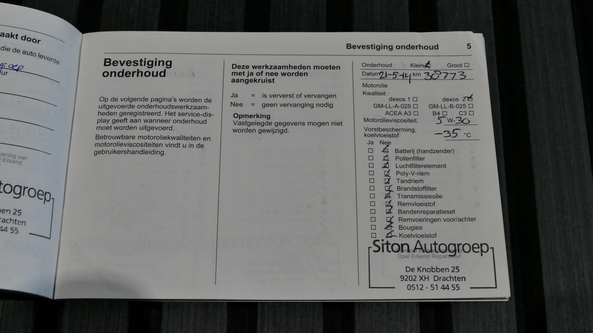 Hoofdafbeelding Opel Zafira