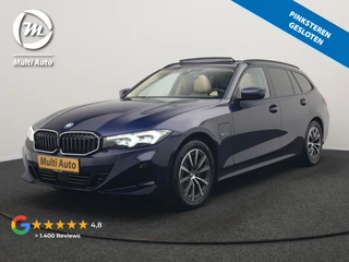 BMW 3 Serie Touring 320e xDrive PHEV 204pk Dealer O.H. | Trekhaak Af Fabriek | Panodak | Adaptive Cruise | Camera | Lederen Sportstoelen Memory & Verwarmd | Widescreen Navi | Blis | Apple Carplay | DAB | Iconic Glow Grille | Plug In Hybrid |