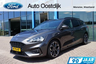 Ford Focus Wagon 1.0 EcoBoost ST Line 125PK Automaat Winterpack Achteruitrijcamera Climate Cruise Navi 18" Velgen All Seasons Dealer Onderhouden *Nieuwstaat*