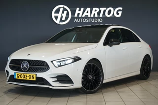 Mercedes-Benz A-klasse 180 AMG Line + SCHUIFDAK / CARPLAY / NIGHTPAKKET / WIDESCREEN / CAMERA