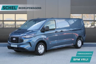 Hoofdafbeelding Ford Transit Custom Ford Transit Custom 320 2.0 TDCI L2H1 Trend 136pk - 2x Schuifdeur - Carplay - Android - Camera - Trekhaak - Stoelverwarming -70l tank - Rijklaar