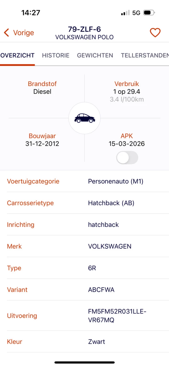 Hoofdafbeelding Volkswagen Polo