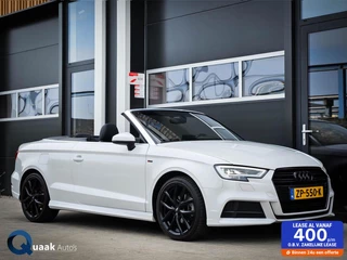 Audi A3 Cabriolet 1.5 TFSI S-Tronic S-Line | LED | STOELVERW. | 150PK | PDC | LAGE KM STAND!