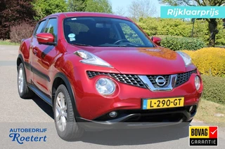 Hoofdafbeelding Nissan Juke Nissan Juke 1.6 116pk Automaat Connect Edition ECC/Camera/Navi/Cruise/Stoelverw