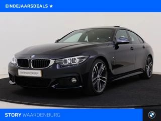 BMW 4 Serie Gran Coupé 430i High Executive M Sport Automaat / Schuif-kanteldak / Sportstoelen / Head-Up / M Sportonderstel / Stoelverwarming / Navigatie Professional