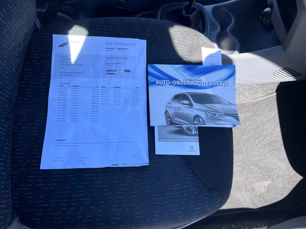 Hoofdafbeelding Peugeot 107