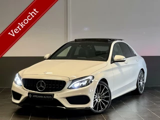 Hoofdafbeelding Mercedes-Benz C-Klasse Mercedes C-klasse 250 Prestige | ACC | Camera | Pano | Dodehoek | Trekhaak |