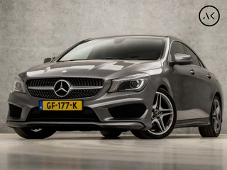 Mercedes-Benz CLA 180 AMG Sport Automaat (GROOT NAVI, LEDER/ALCANTARA, GETINT GLAS, SPORTSTOELEN, CRUISE, LED, PARKEERSENSOREN, NIEUWSTAAT)