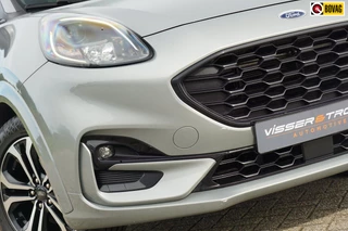 Hoofdafbeelding Ford Puma Ford Puma 1.0 EcoBoost ST-Line | Solar Silver | Carplay/Clima/PDC/Cruise/FlexiFuel/LED - Compleet & Sportief