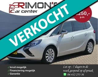 Opel Zafira Tourer 1.4 Blitz 7p. Leder Camera Navi Stoel+Stuur Verwarming