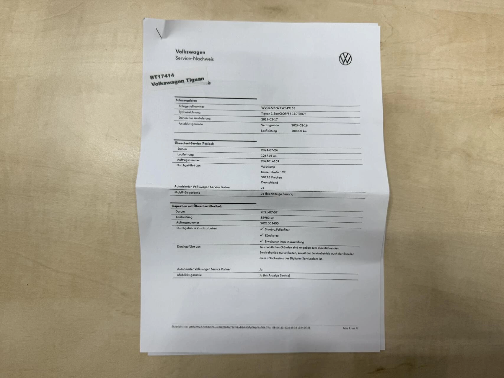 Hoofdafbeelding Volkswagen Tiguan