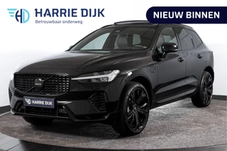 Volvo XC60 2.0 T6 Plug-in hybrid AWD Ultra Black Edition | S/K-Panodak | Elek. Trekhaak | Alarmklasse 3 | Dig. Cockpit | Adapt. Cruise | Memory Stoelen | Elek. Klep | Stoel-+stuurverw. | Camera | NAV+App. Connect | ECC | LM 21" | 0210