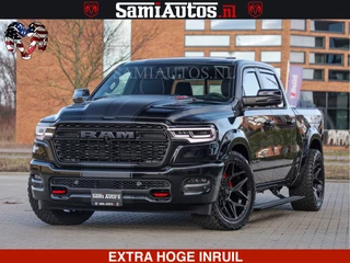 Dodge Ram 1500 Limited Night High Output 540HP 706Nm | Massage + Full Option | De Meest Luxe en Volle Pick-Up in zijn Klasse | Comfortabele Dubbele Cabine met Royale 5 Zitplaatsen | BPM vrij | Nu Leverbaar uit Voorraad | Voorraad Nr 2357 - 5182