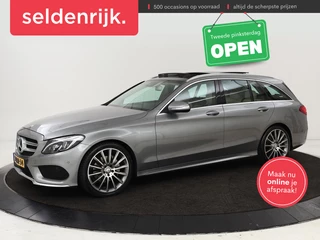 Mercedes-Benz C-klasse 180 AMG | Panoramadak | Leder | Camera |  Navigatie | Climate control | Full LED | Cruise control | Park Assist | Bluetooth