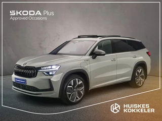 Skoda Kodiaq Sportline Business 1.5 TSI PHEV 204pk DSG Automaat Trekhaak, Panoramadak, Adaptive cruise control, Achteruitrijcamera, LED matrix koplampen