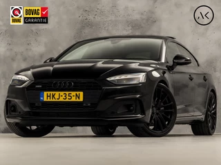 Audi A5 Sportback 40 TFSI quattro S-Line Sport 204Pk Automaat (SCHUIFDAK, 2X S-LINE, BLACK PACK, APPLE CARPLAY, LEDER/ALCANTARA, ELEK SPORTSTOELEN, CAMERA, SFEERVERLICHTING, ADAPTIVE CRUISE, STOELVERWARMING, MASSAGE, NIEUWSTAAT)