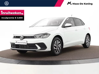 Volkswagen Polo Life Edition 1.0 TSI, 95 pk 7 versn. DSG · Airconditioning automatisch, 2-zone · Velgen 'essex', 15 inch lichtmetaal · MEGA SALE