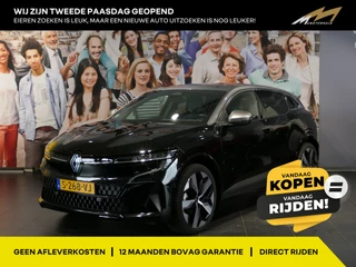 Renault Megane E-Tech EV60 Optimum Charge Techno - Occasion Lease vanaf €534 p/m - *Vraag naar beschikbaarheid* - Dode hoek - adaptive cruise - uitstapwaarschuwing