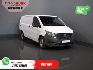 Mercedes-Benz Vito 114 CDI L2 Aut. BPM VRIJ Adapt.Cruise/ Standkachel/ Stoelverw./ Navi/ Carplay/ Camera/ Trekhaak/ Airco
