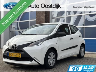 Toyota Aygo 1.0 VVT-i x 69PK Airco Bleutooth USB Elek. Ramen Centrale Deurvergrendeling *Dealer Onderhouden*
