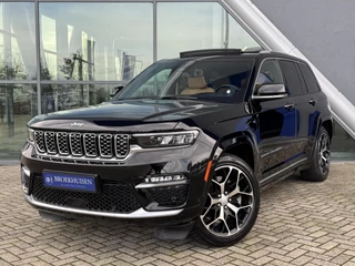 Jeep Grand Cherokee 2.0 Summit Reserve Plug in Hybride 4xe 380pk Panoramadak / Luchtvering / Night vision