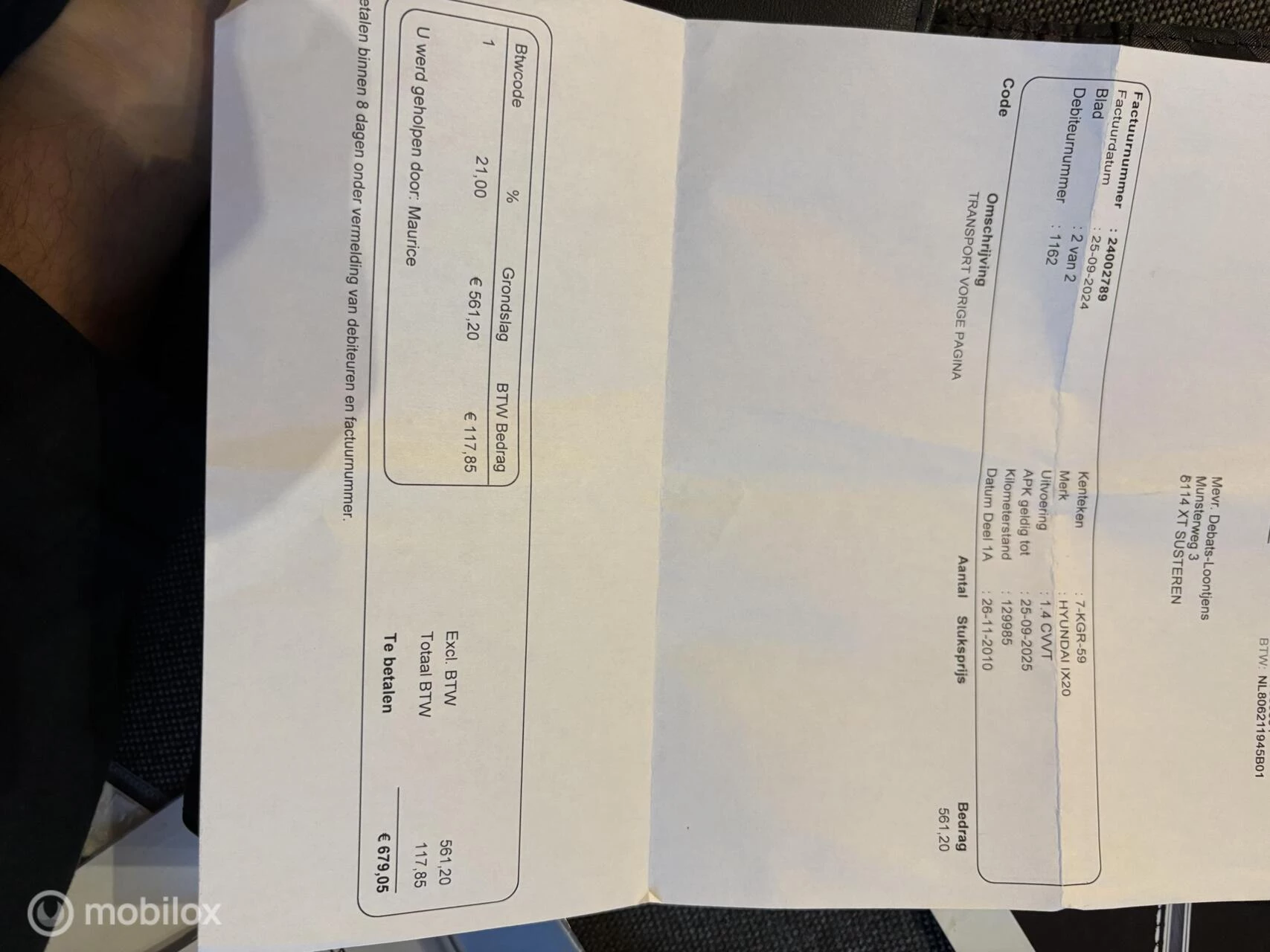 Hoofdafbeelding Hyundai ix20