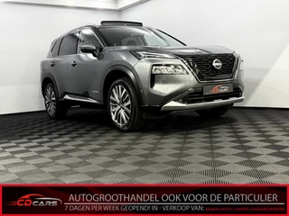 Nissan X-Trail 1.5 e-4orce Tekna Plus 4WD Panoramadak, Leder, 360 Camera, Head-up display, Elektrische achterklep, Memory stoelen, 3 jaar garantie