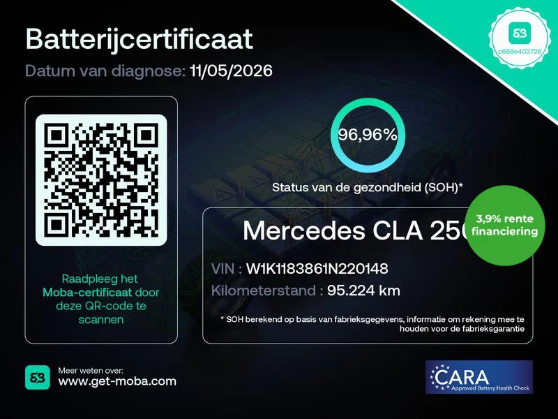 Hoofdafbeelding Mercedes-Benz CLA