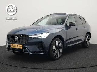 Volvo XC60 T8 Plug-in hybrid AWD Ultimate Dark PHEV | Panodak | Trekhaak af Fabriek  | Adaptive Cruise | Head Up | Tailored Wool Sportstoelen Memory | Harman Kardon | 360 Camera | 20"L.M | Keyless | Google Maps |
