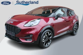 Ford Puma 1.0 EcoBoost Hybrid ST-Line X | Automaat 125pk | Vivid Ruby Edition | Stoelverwarming | Adaptive cruise control | Bang&Olufsen | Half leder | Camera | Elektrische achterklep