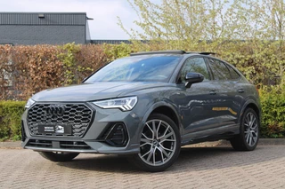 Audi Q3 Sportback 35 TFSI |3x S-Line| Panoramadak | Sfeerverlichting | Nano Grijs | Elektrische kofferbak | Trekhaak | Black optik